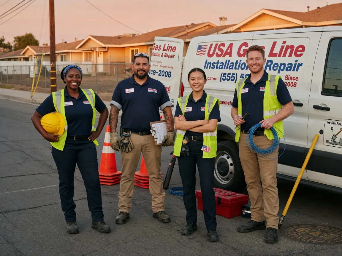 Gas Line Installation company in Sunset, LA